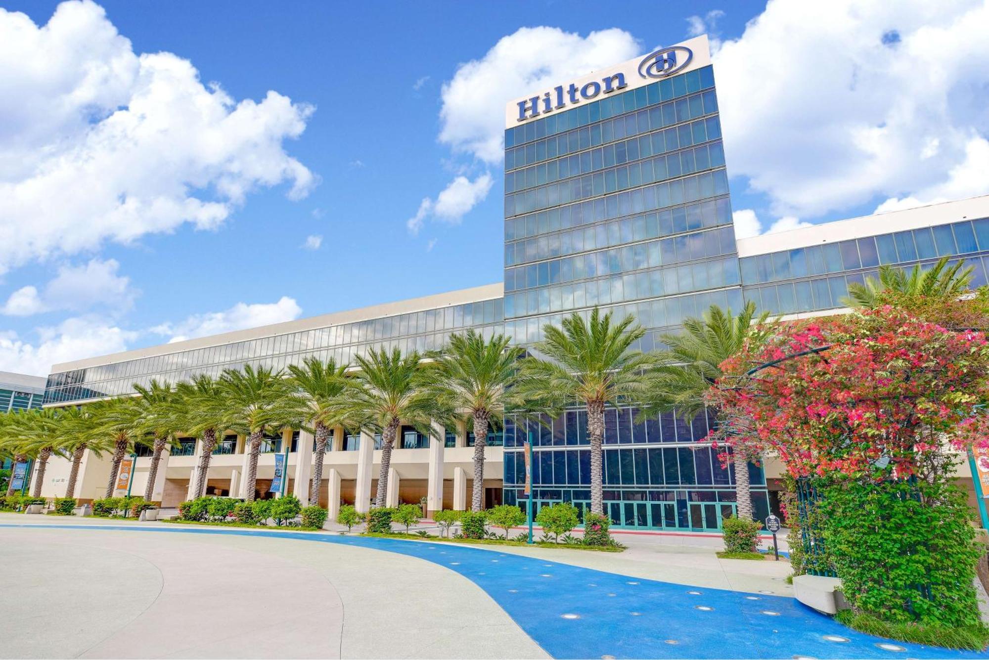Hilton Anaheim Hotell Exteriör bild
